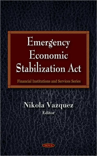 Emergency Economic Stabilization Act