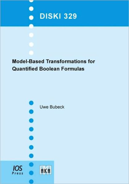 Model-Based Transformations for Quantified Boolean Formulas
