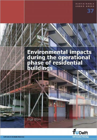 Environmental Impacts During the Operational Phase of Residential Buildings: Volume 37 Sustainable Urban Areas