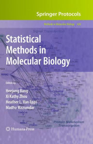 Title: Statistical Methods in Molecular Biology / Edition 1, Author: Heejung Bang