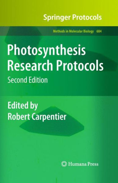 Photosynthesis Research Protocols / Edition 2
