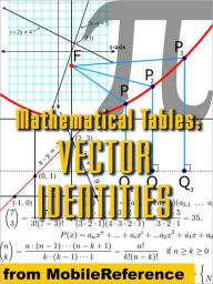 Title: Mathematical Tables: Vector Identities, Author: MobileReference