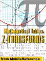 Mathematical Tables: Z-transforms