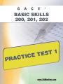 GACE Basic Skills 200, 201, 202 Practice Test 1