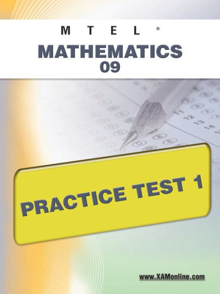 MTEL Mathematics 09 Practice Test 1