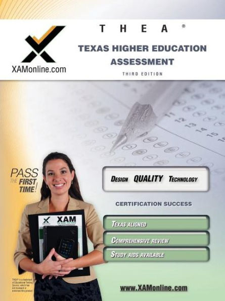 THEA Texas Higher Education Assessment Teacher Certification Test Prep Study Guide