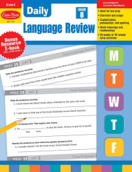 Title: Daily Language Review, Grade 8 Teacher Edition, Author: Evan-Moor Corporation