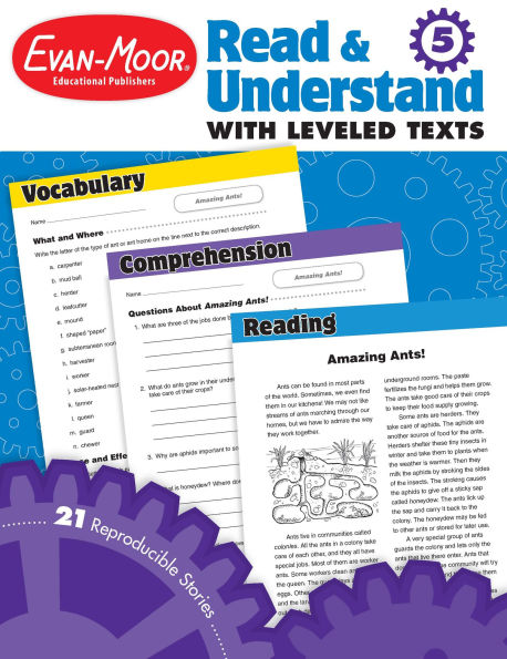 Read and Understand with Leveled Texts, Grade 5 Teacher Resource