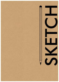 Title: Sketchbook - Large - Kraft -Pencil Sketch, Author: Piccadilly