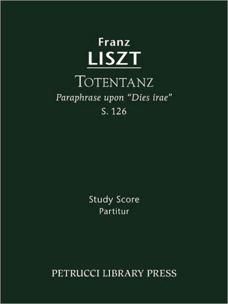 Totentanz, S.126: Study score