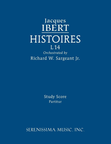 Histoires, L 14: Study score