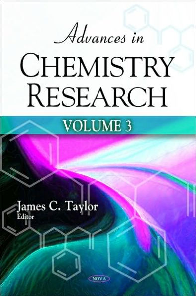 Advances in Chemistry Research. Volume 3