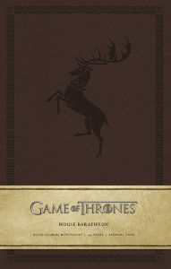 Title: Game of Thrones: House Baratheon Hardcover Ruled Journal