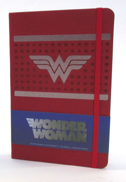 Wonder Woman Hardcover Ruled Journal