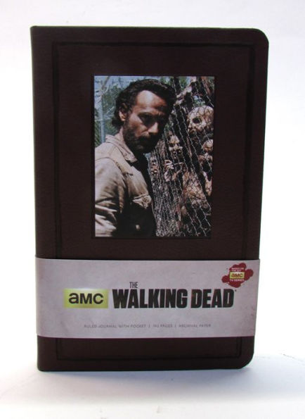 The Walking Dead Hardcover Ruled Journal - Rick Grimes