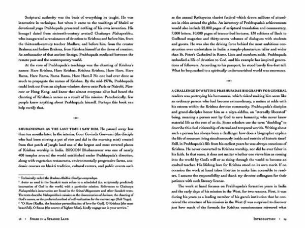 Swami in a Strange Land: How Krishna Came to the West