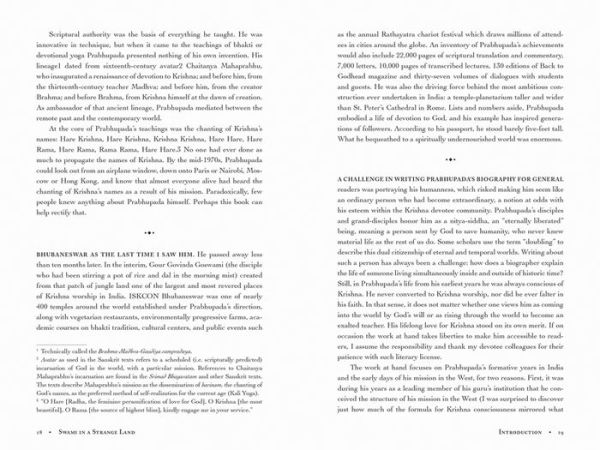 Swami in a Strange Land: How Krishna Came to the West