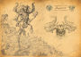 Alternative view 5 of Diablo III: Hardcover Blank Sketchbook