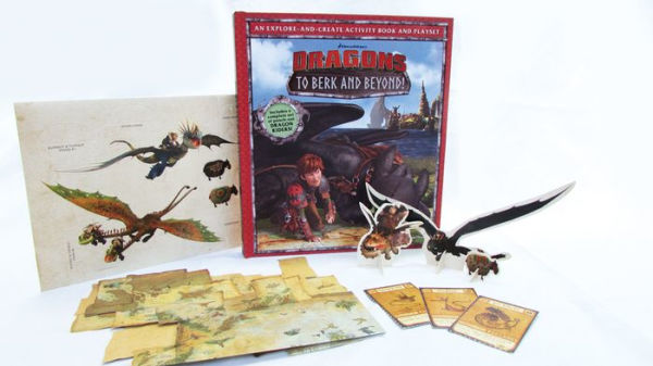 DreamWorks Dragons: To Berk and Beyond!: An Explore-and-Create Activity Book and Play Set