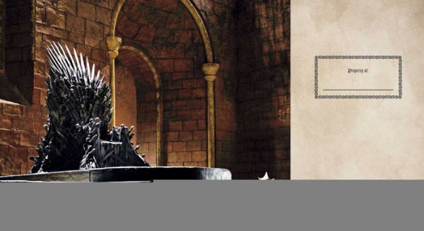 Game of Thrones: Iron Throne Hardcover Ruled Journal