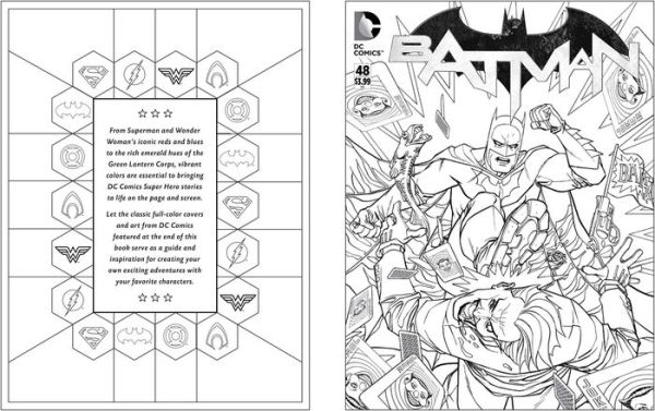 DC Comics Coloring Book