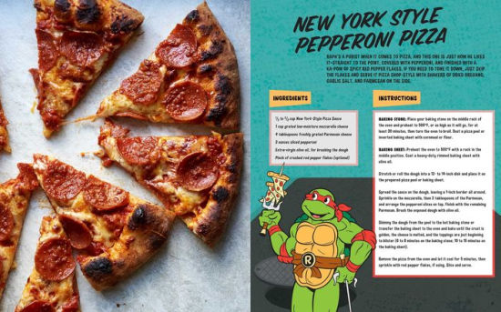 The Teenage Mutant Ninja Turtles Pizza Cookbook By Peggy Paul Casella Hardcover Barnes Noble