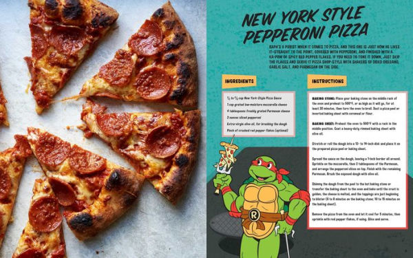 The Teenage Mutant Ninja Turtles Pizza Cookbook, Book by Peggy Paul  Casella, Albert Yee, Official Publisher Page