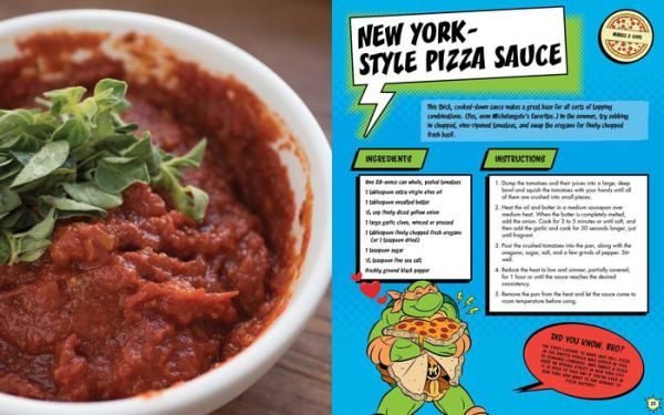 Tmnt pizza online cookbook