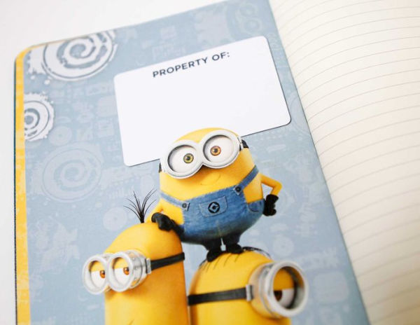 Minions Mania Hardcover Ruled Journal