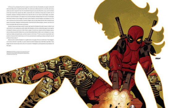 Deadpool Drawing The Merc With A Mouth Three Decades Of Amazing