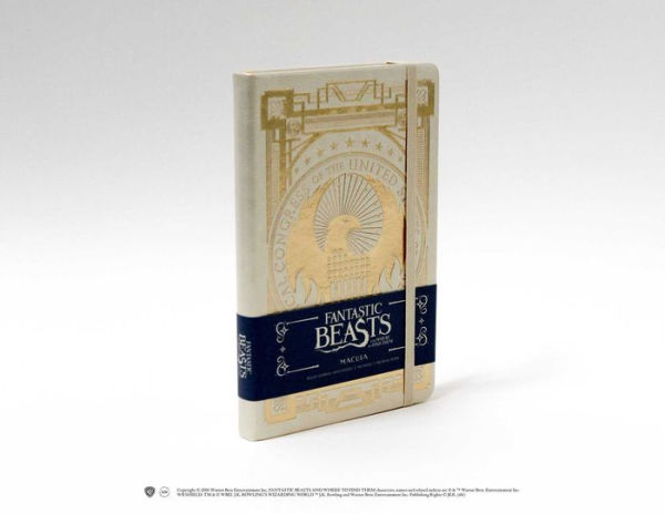 Fantastic Beasts and Where to Find them: MACUSA Hardcover Ruled Journal