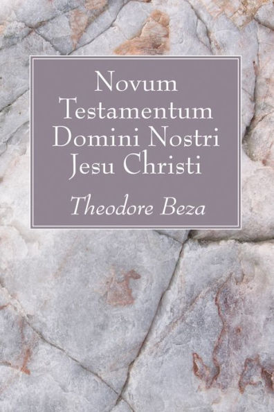 Novum Testamentum Domini Nostri Jesu Christi