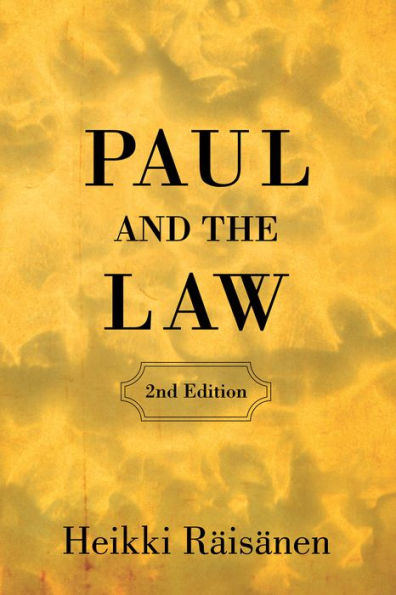 Paul and the Law (2nd Edition)