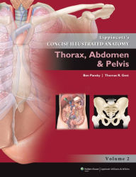 Title: Lippincott Concise Illustrated Anatomy: Thorax, Abdomen & Pelvis, Author: Ben Pansky