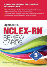 Title: Lippincott's NCLEX-RN Review Cards / Edition 5, Author: Lippincott Williams & Wilkins