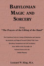 Babylonian Magic and Sorcery: Being 