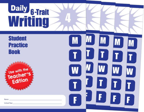 Daily 6-Trait Writing, Grade 4 Student Edition Workbook