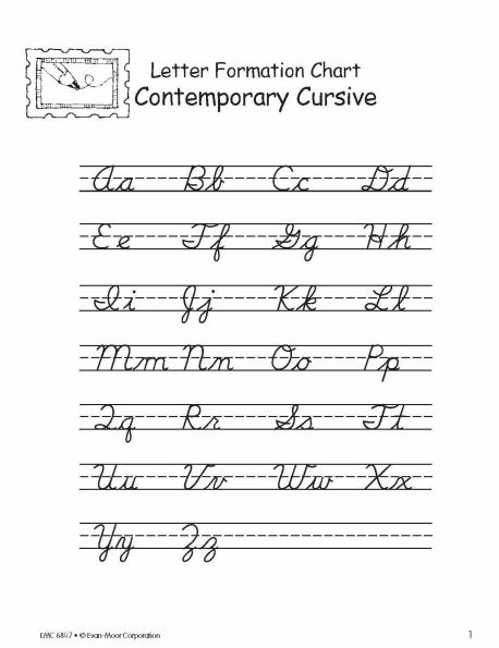 Daily Handwriting Practice: Contemporary Cursive, Grades K-6 - Student Workbook