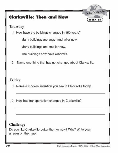 Daily Geography Practice, Grade 2 Student Edition Workbook