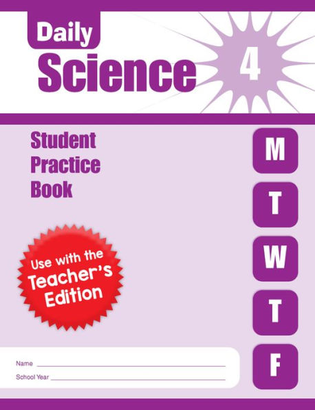 Daily Science, Grade 4 Student Edition Workbook