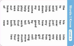 Alternative view 2 of Flashcards: Sight Words