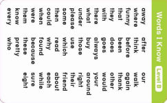 Alternative view 3 of Flashcards: Sight Words