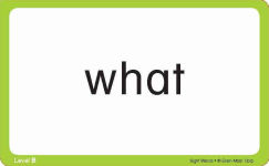 Alternative view 6 of Flashcards: Sight Words