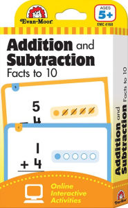 Title: Flashcards: Beginning Addition and Subtraction Facts to 10, Author: Evan-Moor Educational Publishers
