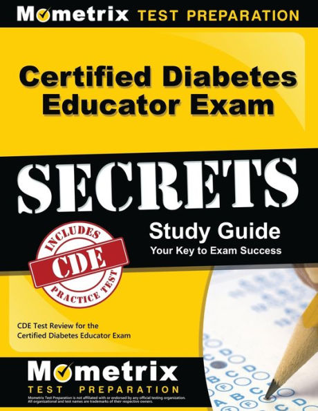 Certified Diabetes Educator Exam Secrets Study Guide