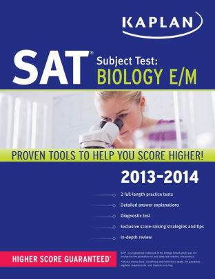 Kaplan Sat Subject Test Biology E M 2013 2014 By Kaplan