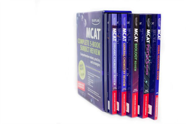 Kaplan MCAT Review Complete 5-Book Subject Review