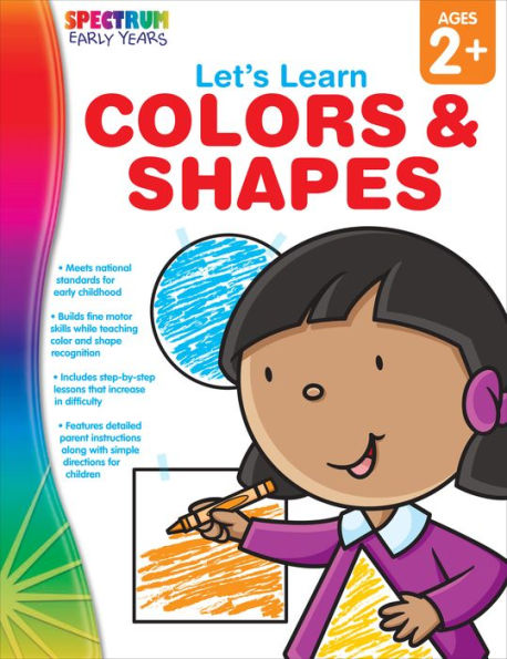 Spectrum Early Years Let's Learn Colors & Shapes, Ages 1 - 5