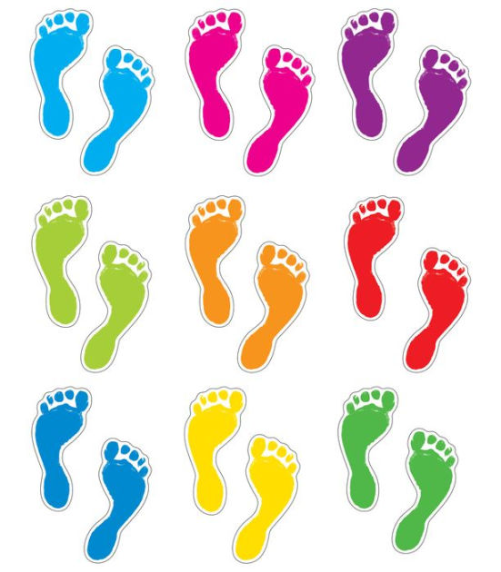 Footprints Cut-Outs by Carson Dellosa Education, Other Format | Barnes ...