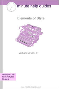 Title: The Elements of Style, Author: William Strunk